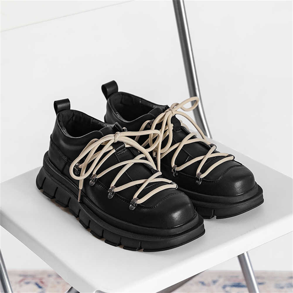 Laced Thick Heeled Sports Boot - огляд і ціна Men Shoes Name