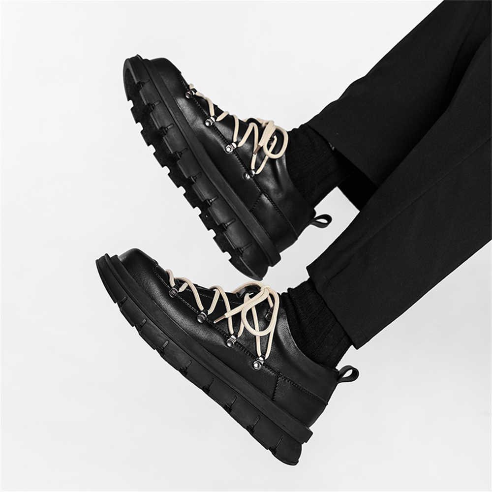 Laced Thick Heeled Sports Boot - огляд і ціна Men Shoes Name