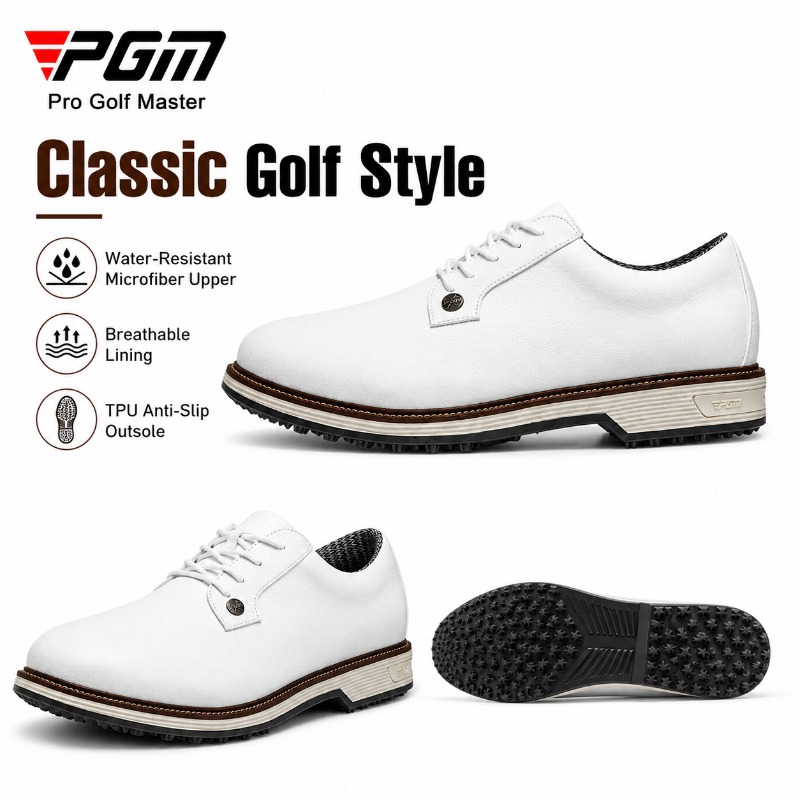 PGM Men's Waterproof Golf Shoe - огляд і ціна Men Shoes Eu To Us Size