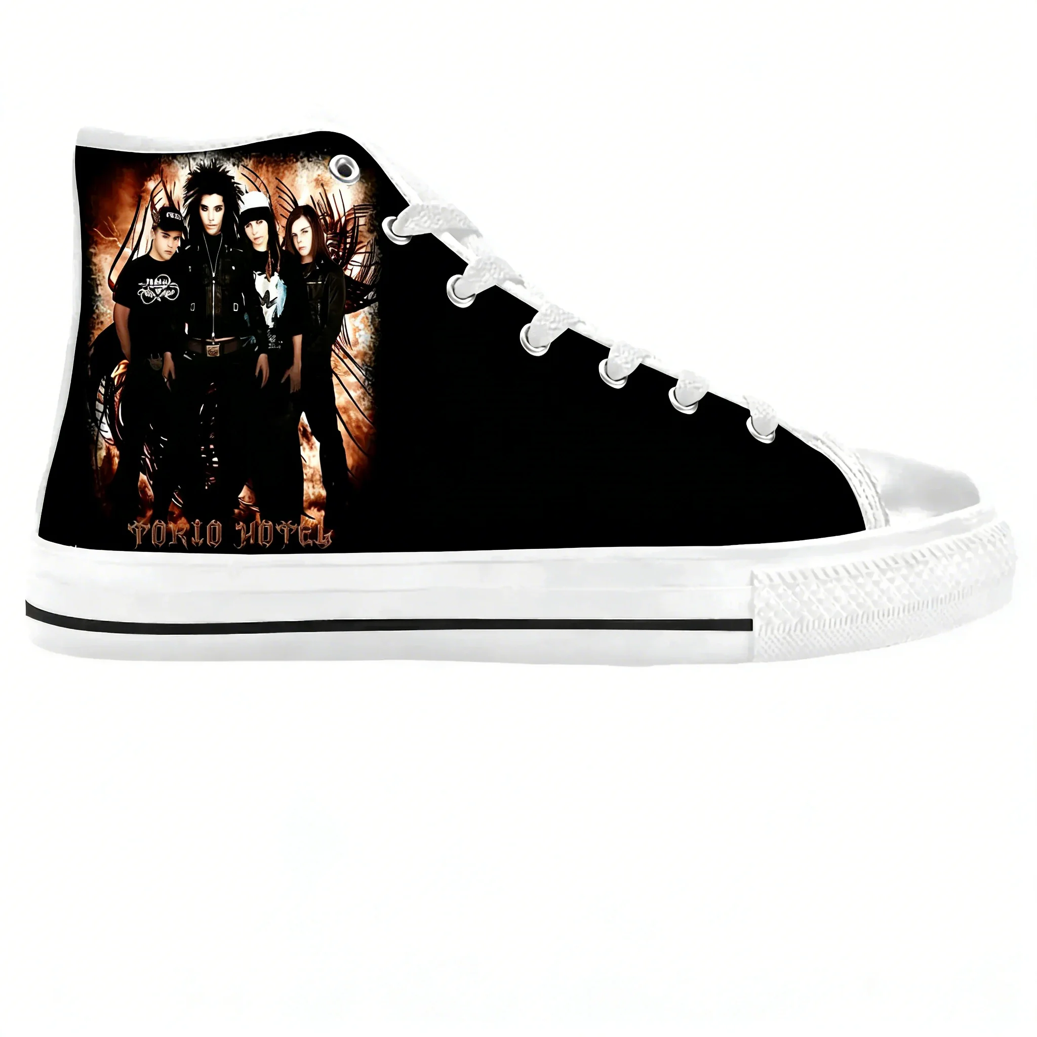 Hotel Rock Band Music Singer C - огляд і ціна Canvas Sneaker High